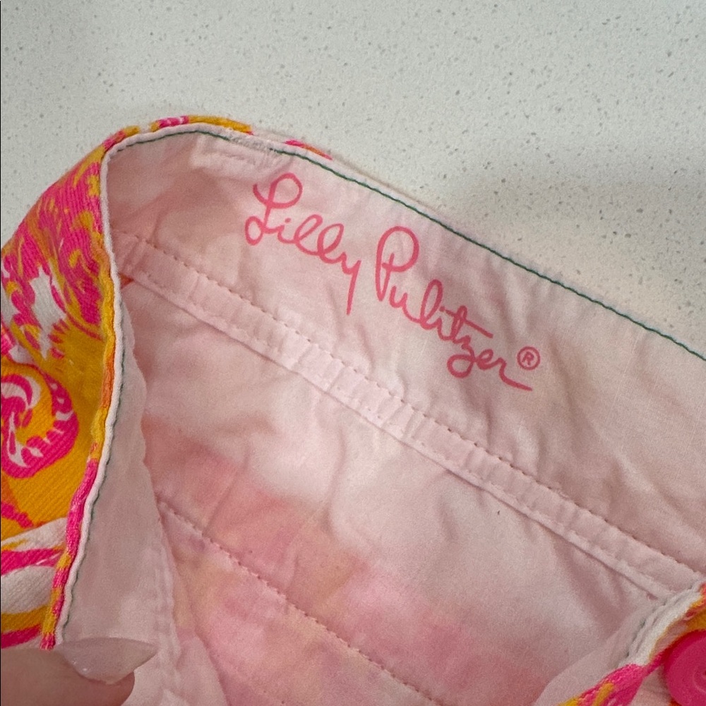 Lilly Pulitzer Callahan Short in Sea and Be Seen Size 6 EUC - Picture 4 of 4